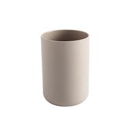 Plastic Mouthwash Cup, Toothbrush Holder Tea Cup Bathroom Supplies Drinkware Organizer Coffee Mug Water Mug Toothbrush Cup(khaki)