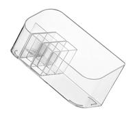 Plastic Multi Compartment Cosmetic Jewellery Storage Box Organizer | Space Saving, Wear Resistant, Rust Proof, Plastic, for Earrings and Diamonds
