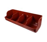 Plastic Multi Slot Pig Feeder with Four Feeding Compartments