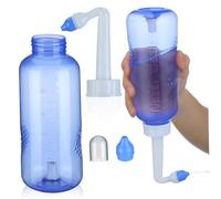 Plastic Nasal Cleaning Bottle Wash Nose Cleaner Blue 500ml