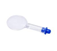 Plastic Needle Threader With Magnifying Glass For Elderly And Low Vision, Easy Hand Sewing Aid Tool With Long Wire Loop For Delicate Needles, Compact Sewing Supply For Tailors And Craft Lovers, Black