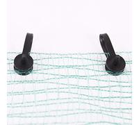 Plastic Netting Clips In Black Great For Attaching Netting Together Different Packs Available (Pack Of 100)