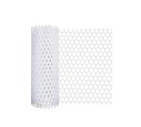 Plastic Netting Protective Net, Plastic Fence, Flower, Multifunctional Animal Cage, Poultry, Dog, Rabbit, Snake Barrier, Gardening(White,50 x600cm)