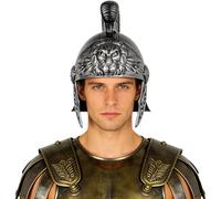 Plastic Norse Barbarian Warrior Hat Collection History Silver A One Size