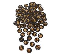 Plastic Number Tags 100pcs Numbered Plastic Labels Key Tags Round Discs Gym Hotel School Office Storage Ganization Circles