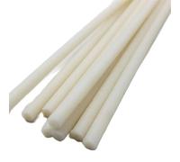 Plastic Nylon Threaded Rods, M4-M20 500mm 2 Pcs(M20x2.5)(M10x1.5)
