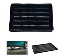 Plastic Oil & Fuel Drip Tray Low Profile Multipurpose Extra Flat Pan 930mm X 630mm X 30mm Workshop Floor Car Bike Fluid Tray