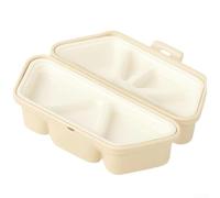 Plastic Onigiri For Mold Set for 6 Triangle Rice Portions with Integrated Folding Box for Streamlined Meal Preparation (2)
