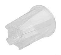 Plastic Orchid Pot Featuring Clear Body and Drainage Perforations for Root Observation and Moisture Regulation Indoors (10cm)