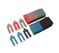 Plastic Packers SPACERS Wedges Builders 1-6mm 100 Pack Glazing/Flooring