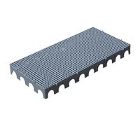 Plastic Pallets for Storage, Waterproof Grid Pad for Ventilation, Supports Up to 2000 lbs, 100x60x10 cm