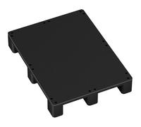 Plastic Pallets, Plastic Pallets for Basement Storage, HDPE Lightweight Waterproof Floor Pallet, Easy to Stack, for Indoor and Outdoor, Supermarkets and Warehouse（31.5''x 24'' x 4.7''）