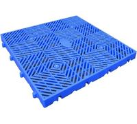 Plastic Pallets Ventilation Floor Pallet, Plastic Pallet, Waterproof Grid Ventilation Floor Pallet For Garage Supermarket Basement Grille ventilation pallets(60x60x5cm)