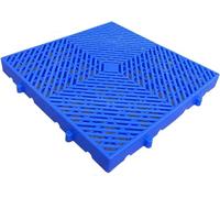 Plastic Pallets Ventilation Floor Pallet, Plastic Pallet, Waterproof Grid Ventilation Floor Pallet For Garage Supermarket Basement Grille ventilation pallets(50x50x5cm)