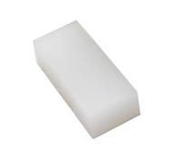 Plastic Panels Sheets, Nylon Extruded Borad Engineering Material Plastic Plate White Panel for Crafts 1pc(12x20x50mm)