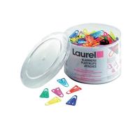 Plastic Paperclips 60mm Assorted Pack of 75 126131399