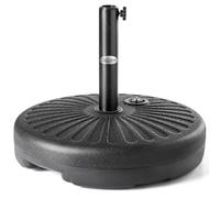 Plastic Parasol Base 35kg Round Garden Umbrella Holder Stand Water Sand Filled