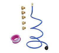 Plastic Patio Hose Sprayer 2m Ergonomic Grip(Blue Threaded Type)