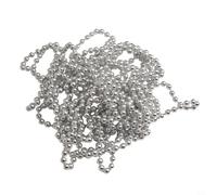 Plastic Pearl Wire Garland 5m Silver Gold Red(Silver)