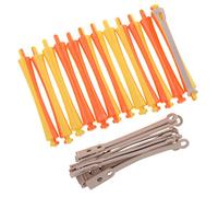 Plastic Perm Rods No Heat Hair Curlers Rollers Salon DIY Bangs Curling Tools