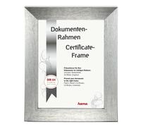 Plastic photo frame "Paris", silver, 21 x 29.7 cm
