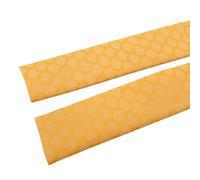 Plastic Pipe Fishing Rod Heat Shrink Tube, Multicolor, Diameter 15mm-40mm, 1M, Multiple Pack Sizes(Orange,Diameter- 28MM-1M X 5PIECE)