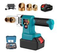 Plastic Pipe Ironing Welder, Handheld Plastic Pipe Welding Machine, 2 Quick-Release Rechargeable Lithium Batteries, Ideal for Efficient Plumbing Repairs and Installation Work