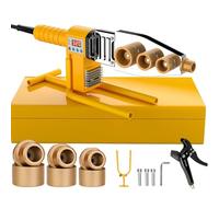 Plastic Pipe Welding Machine - Intelligent Digital PE/PB/PPR Fusion Welder with Double Heat Dissipation, 0-320℃ Temperature Control