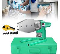 Plastic Pipe Welding Machine with Digital Temperature Control and Non-Stick Die Head for PPR, PE, PP - Double Heat Dissipation Feature