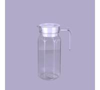Plastic Pitcher for Various Beverages, 1 1L, 0 8L, 0 5L Sizes for Multiple Uses (0.8L)