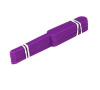 Plastic Plant Markers & Labels Plastic Water Proof Plant Labels for Garden Flowers Herbs Vegetables Multicolor 100 pcs(Purple)