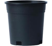 Plastic Plant Pots Large Flower Green Potted Garden Pots Balcony Gardening Vases Potted Plants Tools Large Planters Outdoor Black Size : (D, One Size)