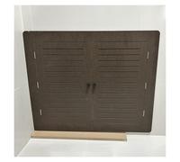 Plastic Plumbing Access Door, Vented Access Service Hatch Wall Door Louvered, Attic Plate Wall Hole Cover Panel for Drywall, Home, Offices, Shops, Factories(Brown,65x50cm/26x20in)