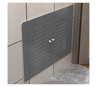 Plastic Plumbing Access Door, Vented Access Service Hatch Wall Door Louvered, Attic Plate Wall Hole Cover Panel for Drywall, Home, Offices, Shops, Factories(Gray,80x45cm/32x18in)