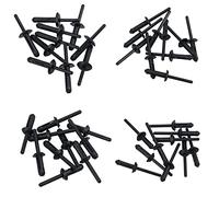 Plastic Pop Blind Rivets Fasteners for Plastic Riveter Gun 5.7mm - 7.0mm 40pc Set