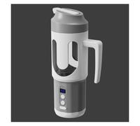 Plastic Portable Blender With Sip Spout Powerful Electric USB Mini Juicer Blender For Smoothies Ice Blending Juicing(Gray)