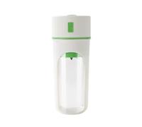 Plastic Portable Blender With Sip Spout Powerful Electric USB Mini Juicer Blender For Smoothies Ice Blending Juicing(Grn)