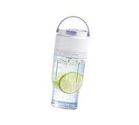 Plastic Portable Blender With Straw 22 Blades Personal Juicer For Smoothies Ice Blending Juicing Great For Mixing(Lila)
