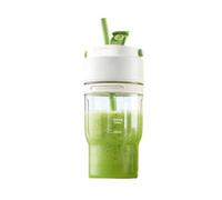 Plastic Portable Blender With Straw 22 Blades Personal Juicer For Smoothies Ice Blending Juicing Great For Mixing(Grn)