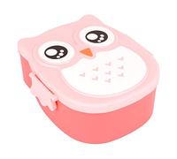 Plastic Portable Cartoon Owl Lunch Box Food Safe Microwave Storage Container Lunch Box Kids Owl,Boite A Gouter Hibou