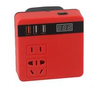 Plastic Portable Inverter 120W 21V DC to 220V AC Output(B)
