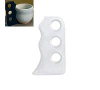 Plastic Pottery Clay Rib Pottery Scraper Tool Plastic Shaping Potterys Tool Carved Soft Clay Sculpture Scraper Ceramic Potter Rib Clays Sculpting Scrapers Clays Modelling Tools for Adults Beginners