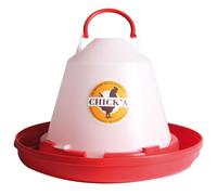 Plastic poultry drinker with handle Chick'A