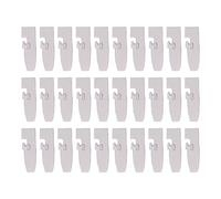 Plastic Presser Foot Skin Easy to Install Stick Sewing Machine 30pcs for Industrial Overlock Sewing Machine