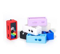 Plastic Protective Case for Kodak for CHARMERA Keychain Digital Camera Drop-Proof Digicam Cover Precise Fit for Blind Box 1987 Mini Cameras (Purple)