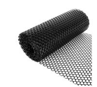 Plastic Protective Nets for Poultry Farms, Family Balconies, Plastic Protective Nets, and Fall Prevention Nets for Yard(Black,50x200cm)