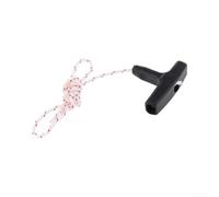 Plastic Pull Cord Handle 3.5mm Rope for Lawn Mower Parts Plastic | Fits models 038-051, 1m rope length, 3.5mm diameter, plastic build, easy install