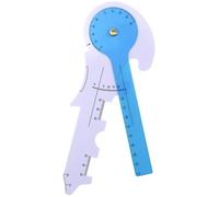 Plastic Pupil Distance Measurement Ruler for Glasses Fitting | Quick Readings, Easy Tool for Frame Arms, Home Eyewear Adjustment, Optometry Students and Technicians
