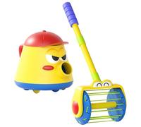 Plastic Push Along Walking Toys Rechargeable Design Balance Crawling Educational Hand Push Toy for Baby Walking Learning