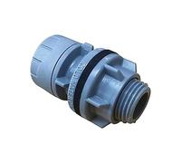 Plastic Push-FIT Tank Connector 22MM, Suitable for Drinking Water, Suitable for Water Systems, Suitable for Hard & Soft Water Areas, 1 in Pack